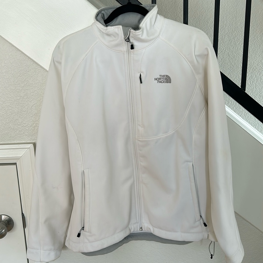 White North Face Mid Layer